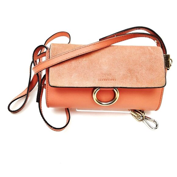 Chloe Shoulder Bag Pink Leather 4722203